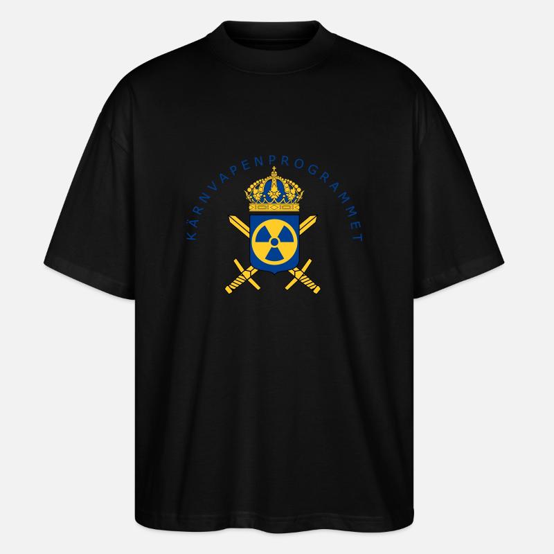 Le programme suédois d’armement nucléaire - T-shirt bio Blaster 2.0 coupe oversize Stanley/Stella Unisexe - noir