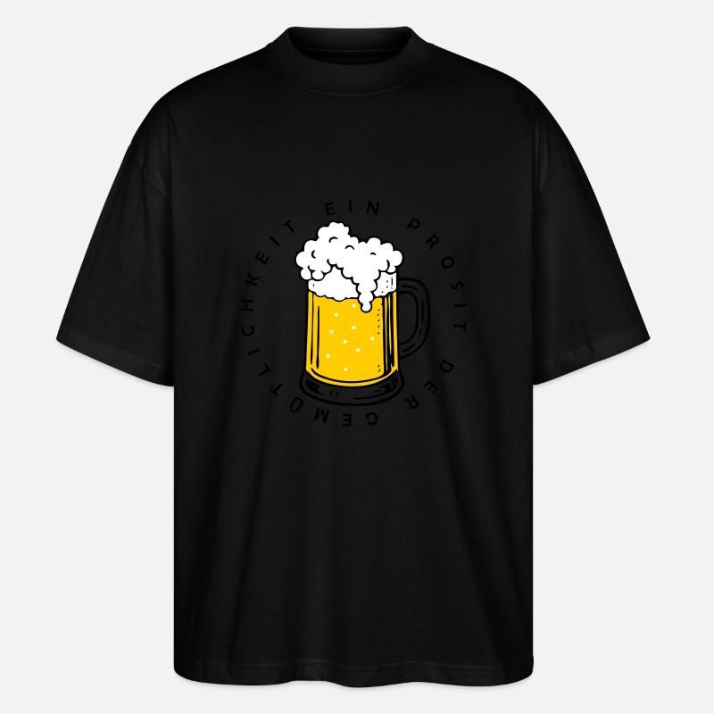 Ein Prosit der Gemütlichkeit - T-shirt bio Blaster 2.0 coupe oversize Stanley/Stella Unisexe - noir
