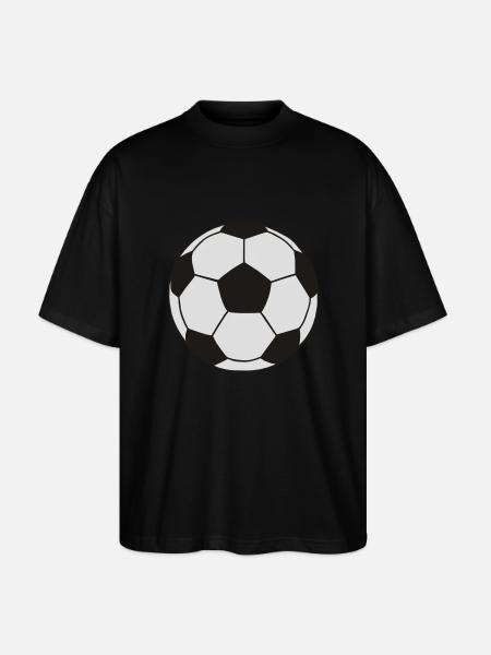 Football - Stanley/Stella Oversized Unisex Organic T-shirt Blaster 2.0 - black