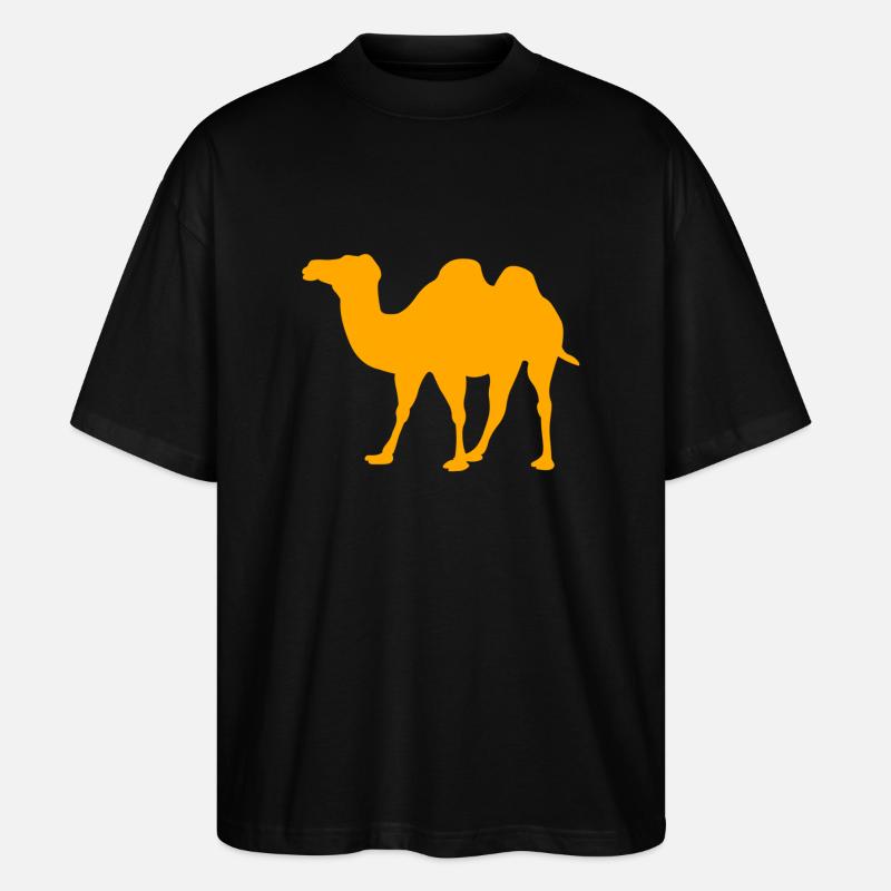 chameau - Stanley/Stella Oversized Unisex Bio T-Shirt Blaster 2.0 - Schwarz