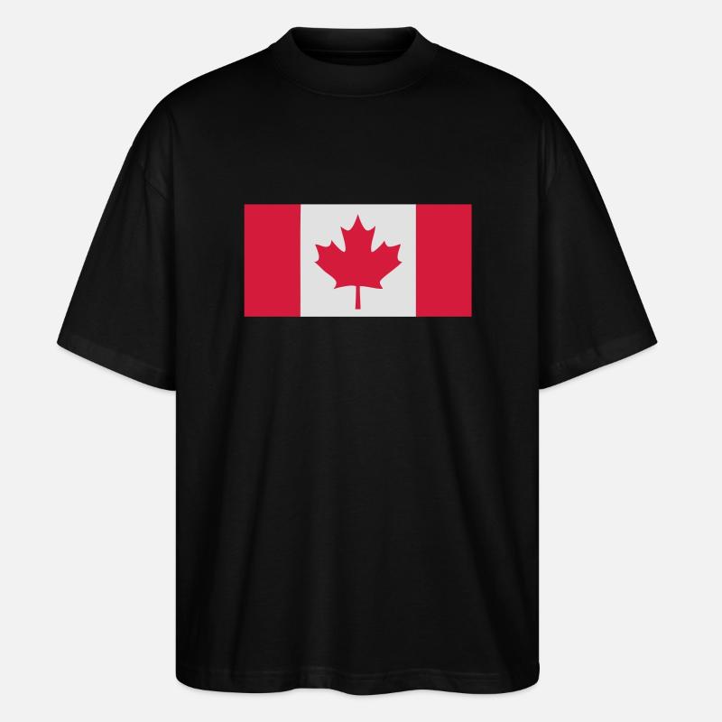 canada - Stanley/Stella Oversized Unisex Bio T-Shirt Blaster 2.0 - Schwarz