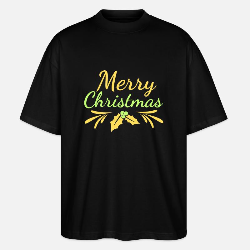 Noël - T-shirt bio Blaster 2.0 coupe oversize Stanley/Stella Unisexe - noir