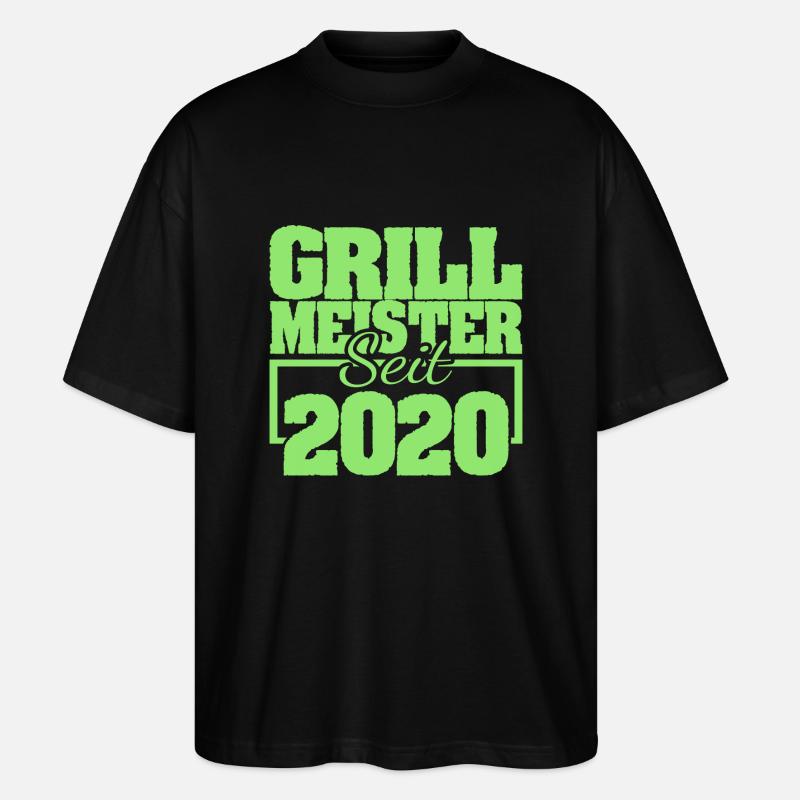 2020 - Stanley/Stella Oversized Unisex Bio T-Shirt Blaster 2.0 - Schwarz