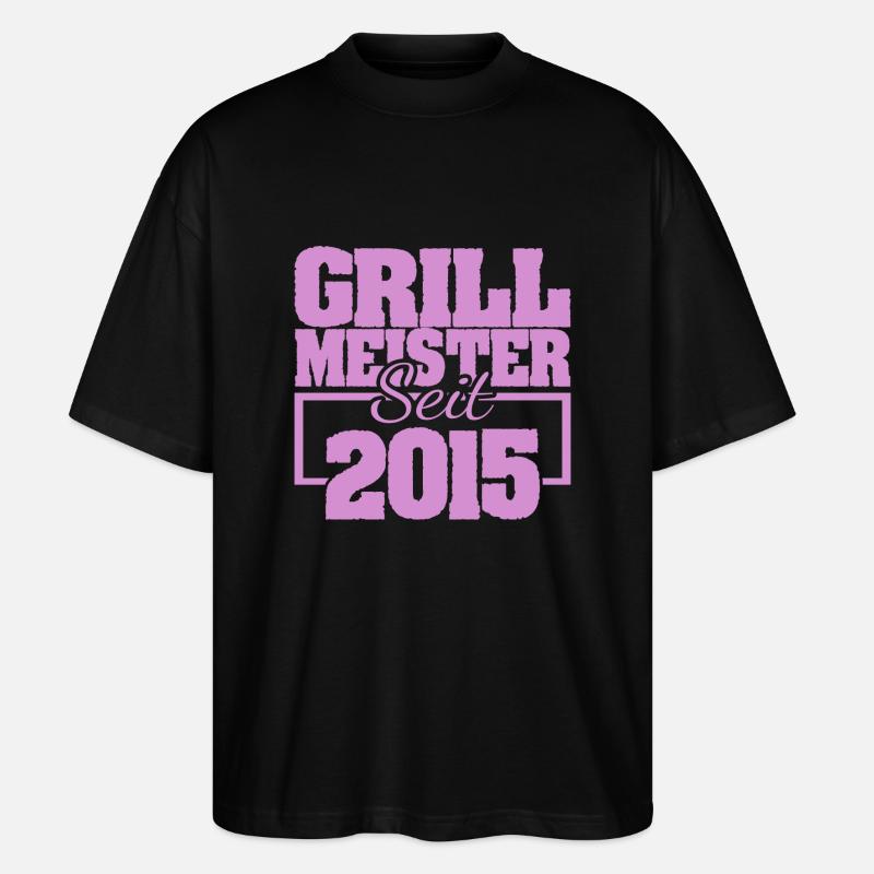 2015 - Stanley/Stella Oversized Unisex Bio T-Shirt Blaster 2.0 - Schwarz