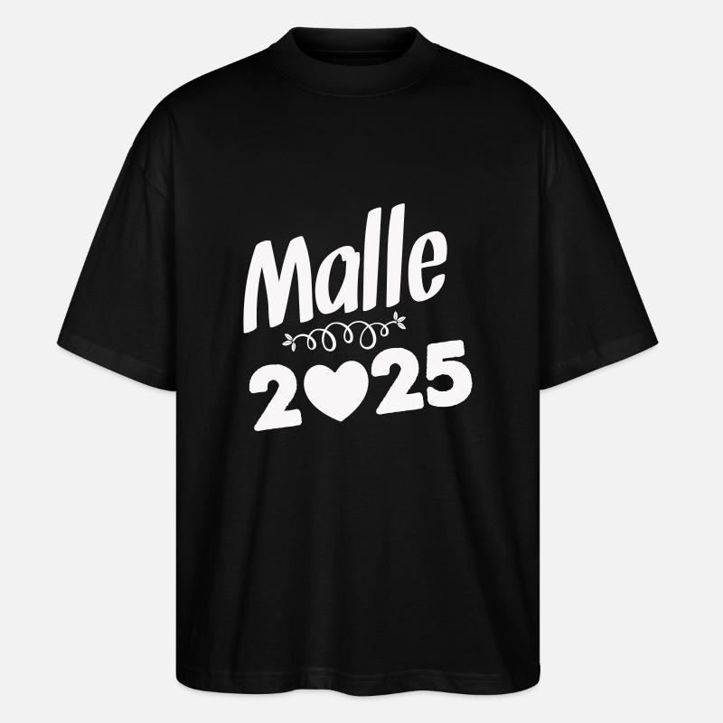 malle 2025 - Stanley/Stella Oversized Unisex Bio T-Shirt Blaster 2.0 - Schwarz