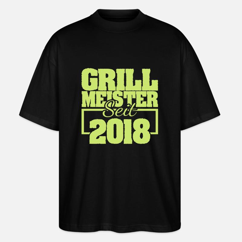 2018 - Stanley/Stella Oversized Unisex Bio T-Shirt Blaster 2.0 - Schwarz