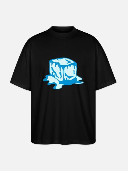 ice cube 2c - Stanley/Stella Oversized Unisex Bio T-Shirt Blaster 2.0 - Schwarz