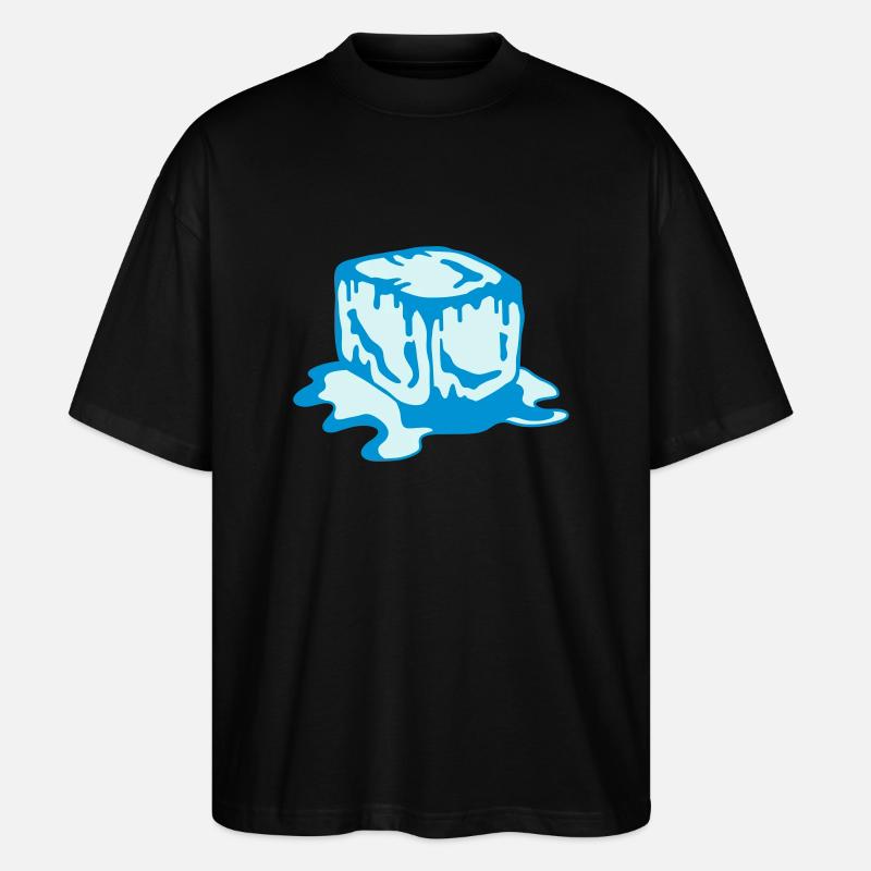 ice cube 2c - Stanley/Stella Oversized Unisex Bio T-Shirt Blaster 2.0 - Schwarz