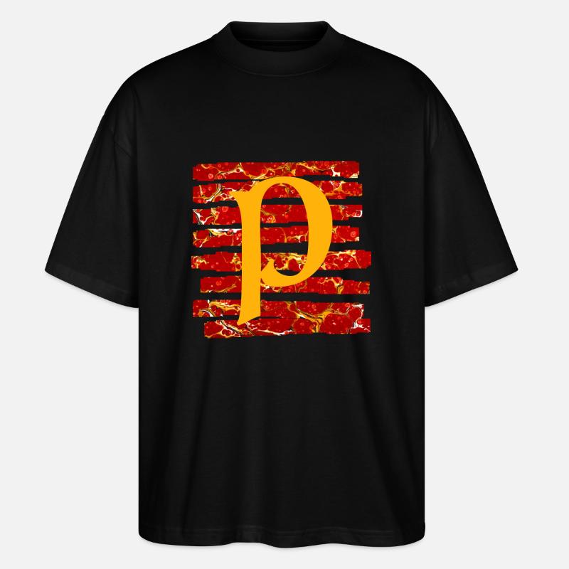 Stripes E 232 P - Stanley/Stella Oversized Unisex Organic T-shirt Blaster 2.0 - black