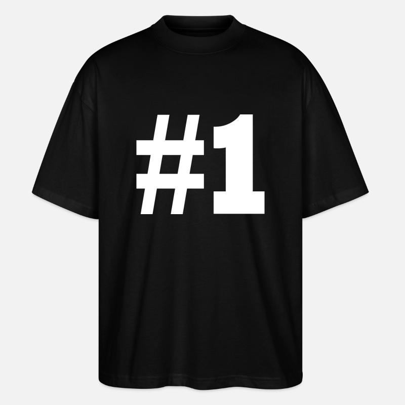 #1 - Stanley/Stella Oversized Unisex Bio T-Shirt Blaster 2.0 - Schwarz