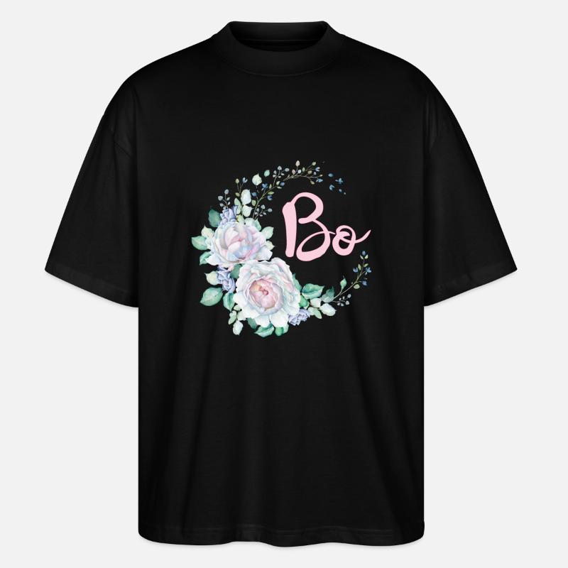Für Bo - Stanley/Stella Oversized Unisex Bio T-Shirt Blaster 2.0 - Schwarz