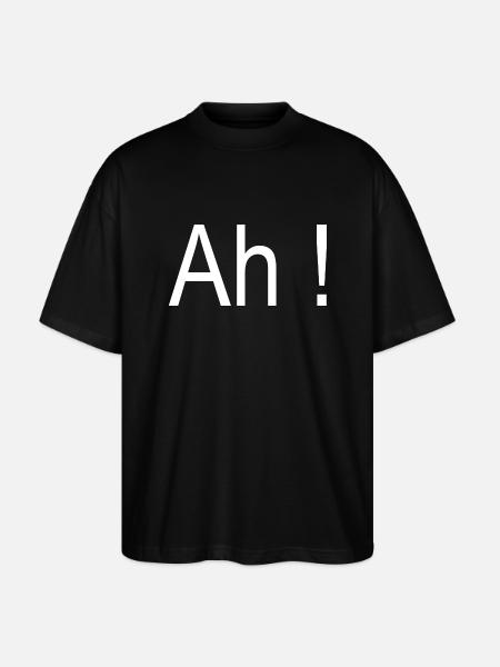Oh, how funny it is - Stanley/Stella Oversized Unisex Organic T-shirt Blaster 2.0 - black