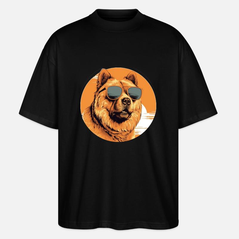 Bouffe - T-shirt bio Blaster 2.0 coupe oversize Stanley/Stella Unisexe - noir