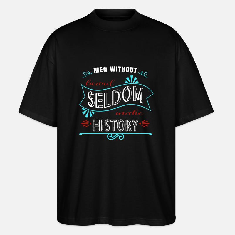 geek chubby chaser beard length - Stanley/Stella Oversized Unisex Bio T-Shirt Blaster 2.0 - Schwarz