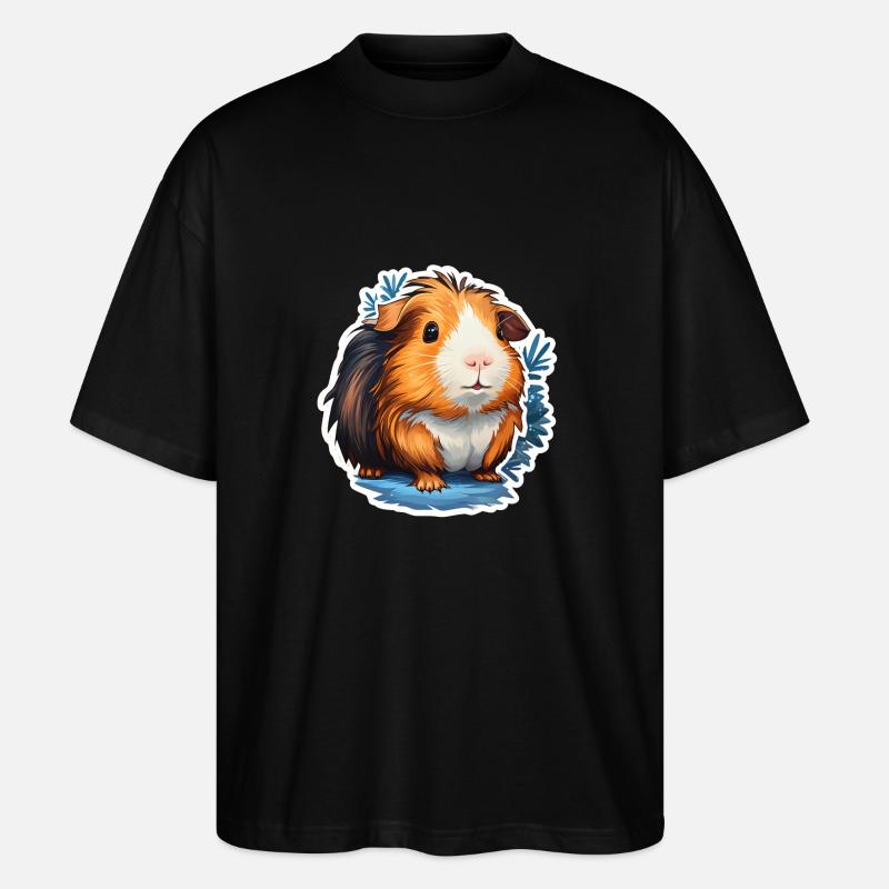 Cochon Meeri - T-shirt bio Blaster 2.0 coupe oversize Stanley/Stella Unisexe - noir
