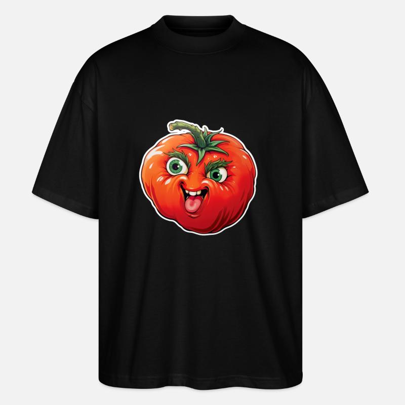 Tomate heureuse - T-shirt bio Blaster 2.0 coupe oversize Stanley/Stella Unisexe - noir