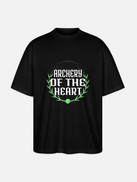 Romanticism Archery Archery Enthusiasts - Stanley/Stella Oversized Unisex Organic T-shirt Blaster 2.0 - black