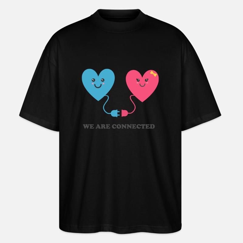 Verbindung - Stanley/Stella Oversized Unisex Bio T-Shirt Blaster 2.0 - Schwarz