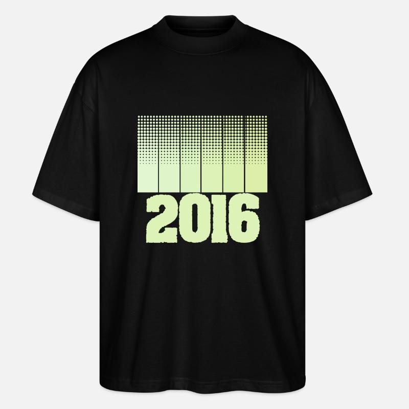 Jeu 2016 - T-shirt bio Blaster 2.0 coupe oversize Stanley/Stella Unisexe - noir