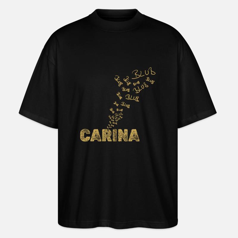 Boot Carina - Stanley/Stella Oversized Unisex Bio T-Shirt Blaster 2.0 - Schwarz