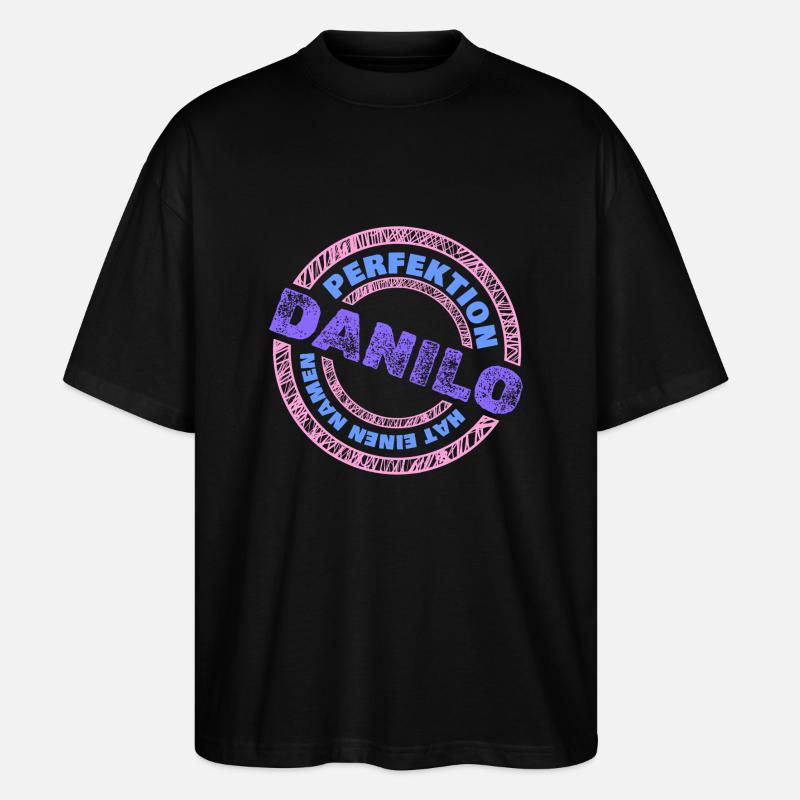 Danilo Danilo - T-shirt bio Blaster 2.0 coupe oversize Stanley/Stella Unisexe - noir