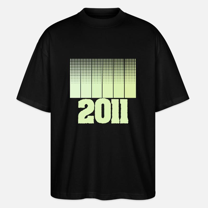 Pitch 2011 - T-shirt bio Blaster 2.0 coupe oversize Stanley/Stella Unisexe - noir