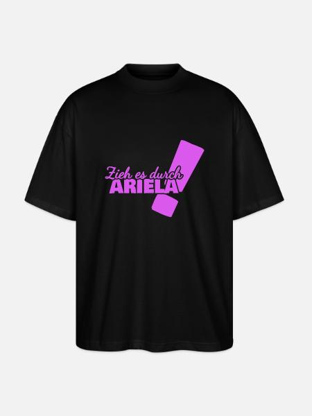 First name Ariela - Stanley/Stella Oversized Unisex Organic T-shirt Blaster 2.0 - black