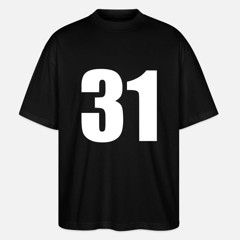 31 - Stanley/Stella Oversized Unisex Bio T-Shirt Blaster 2.0 - Schwarz
