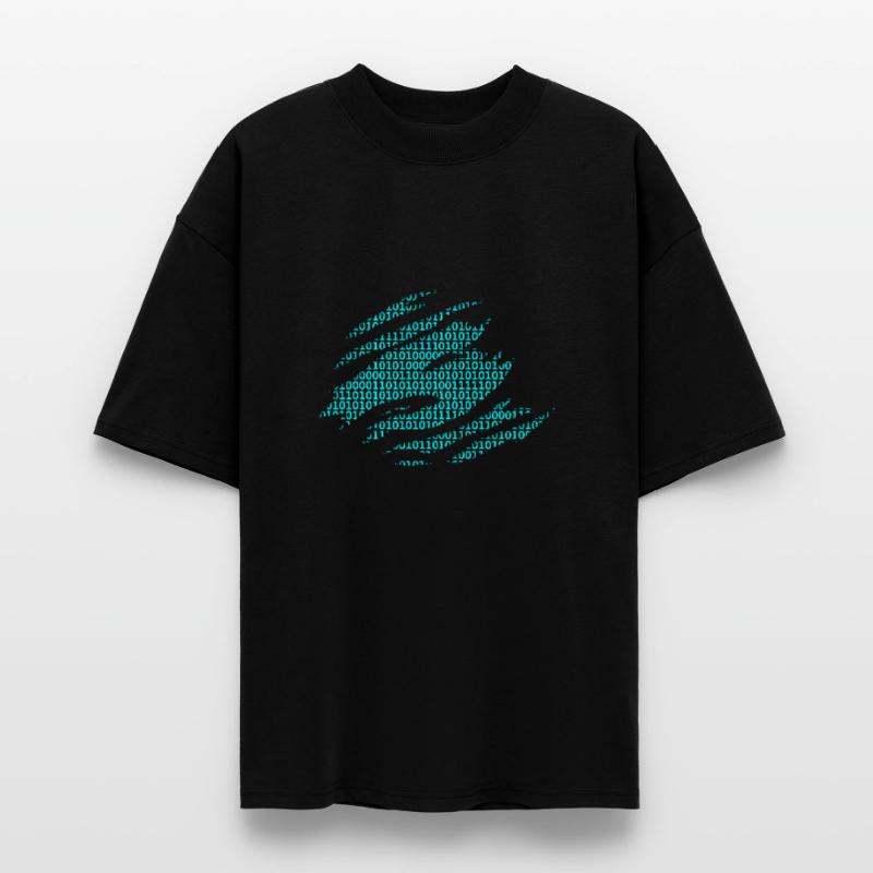 Binary numbers matrix Stanley/Stella Oversized Unisex Organic T-shirt Blaster 2.0
