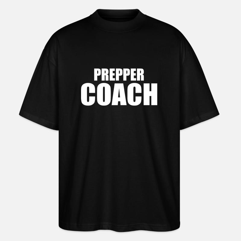Prepper - T-shirt bio Blaster 2.0 coupe oversize Stanley/Stella Unisexe - noir