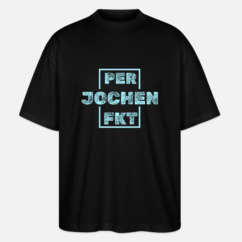 Jochen Jochen - T-shirt bio Blaster 2.0 coupe oversize Stanley/Stella Unisexe - noir