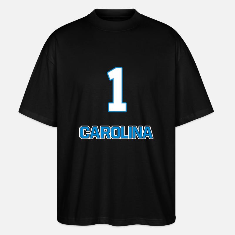 Carolina - Stanley/Stella Oversized Unisex Bio T-Shirt Blaster 2.0 - Schwarz