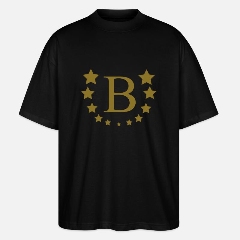 B - Stanley/Stella Oversized Unisex Bio T-Shirt Blaster 2.0 - Schwarz