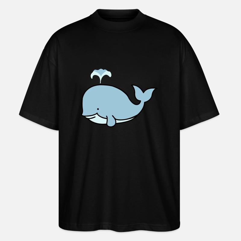 suesser_wal_02 - T-shirt bio Blaster 2.0 coupe oversize Stanley/Stella Unisexe - noir