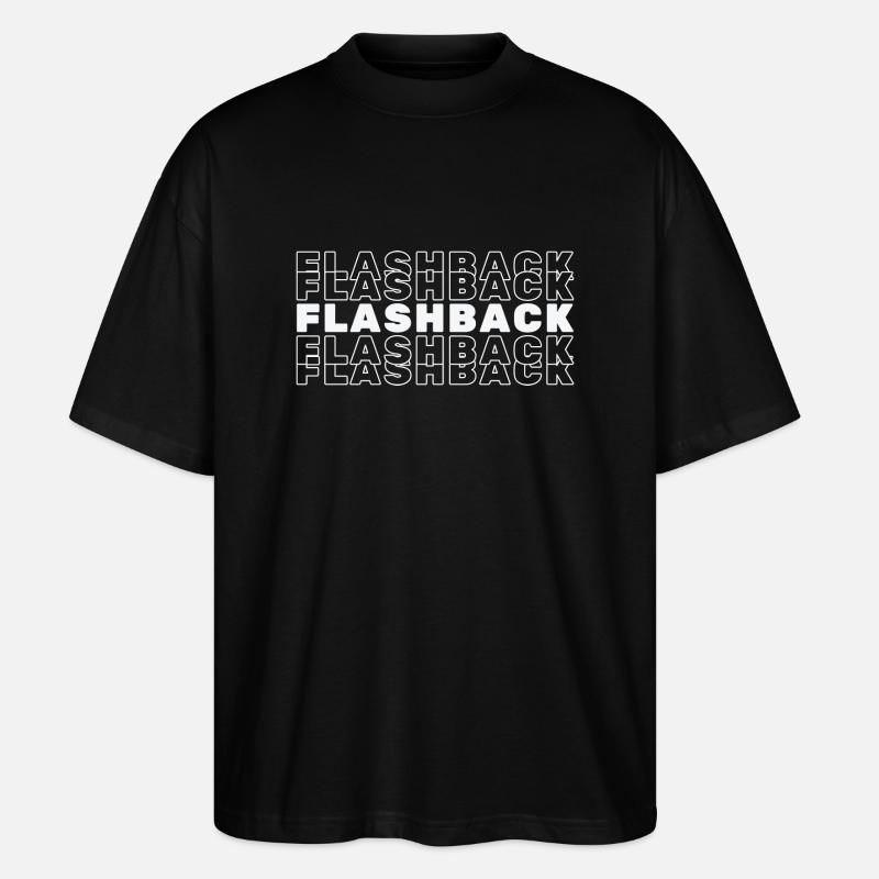 Rückblende - Stanley/Stella Oversized Unisex Bio T-Shirt Blaster 2.0 - Schwarz
