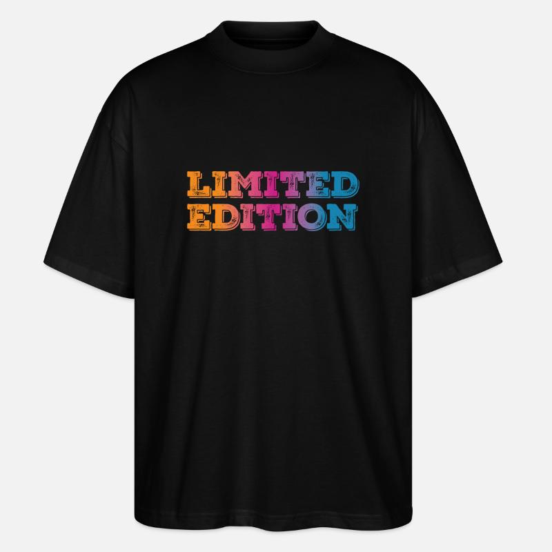 Limited Edition - Stanley/Stella Oversized Unisex Bio T-Shirt Blaster 2.0 - Schwarz