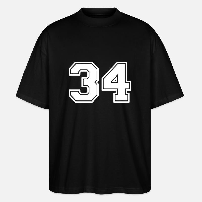 34 - Stanley/Stella Oversized Unisex Bio T-Shirt Blaster 2.0 - Schwarz