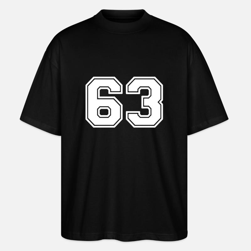 63 - Stanley/Stella Oversized Unisex Bio T-Shirt Blaster 2.0 - Schwarz