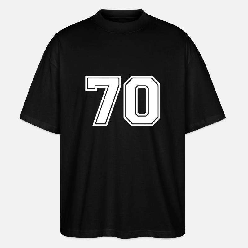 70 - Stanley/Stella Oversized Unisex Bio T-Shirt Blaster 2.0 - Schwarz