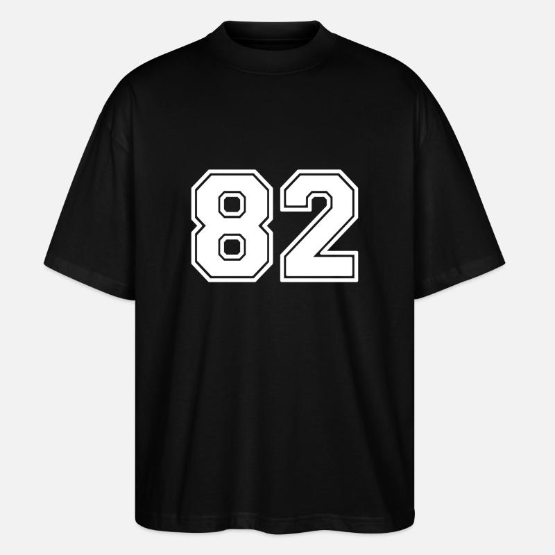 82 - Stanley/Stella Oversized Unisex Bio T-Shirt Blaster 2.0 - Schwarz