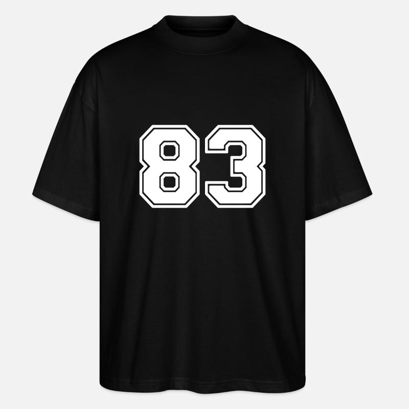 83 - Stanley/Stella Oversized Unisex Bio T-Shirt Blaster 2.0 - Schwarz