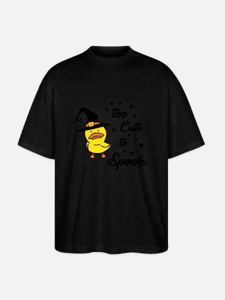 Trop mignon pour effrayer 02 - T-shirt bio Blaster 2.0 coupe oversize Stanley/Stella Unisexe - noir