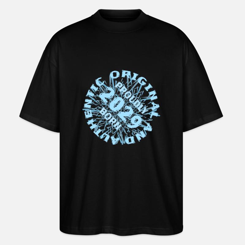 Spiel 2029 - Stanley/Stella Oversized Unisex Bio T-Shirt Blaster 2.0 - Schwarz