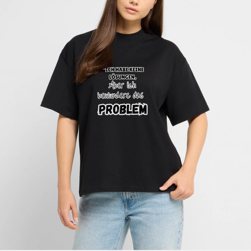 "Problem solution" Stanley/Stella Oversized Unisex Organic T-shirt Blaster 2.0