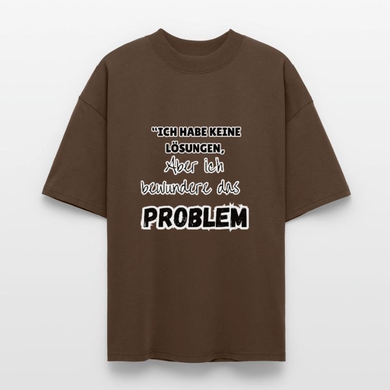 "Problem solution" Stanley/Stella Oversized Unisex Organic T-shirt Blaster 2.0