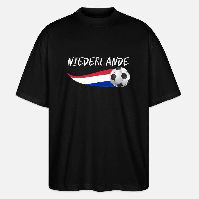 Pays-Bas Pays-Bas - T-shirt bio Blaster 2.0 coupe oversize Stanley/Stella Unisexe - noir