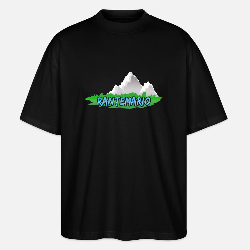 Rantemario Rantemario - T-shirt bio Blaster 2.0 coupe oversize Stanley/Stella Unisexe - noir