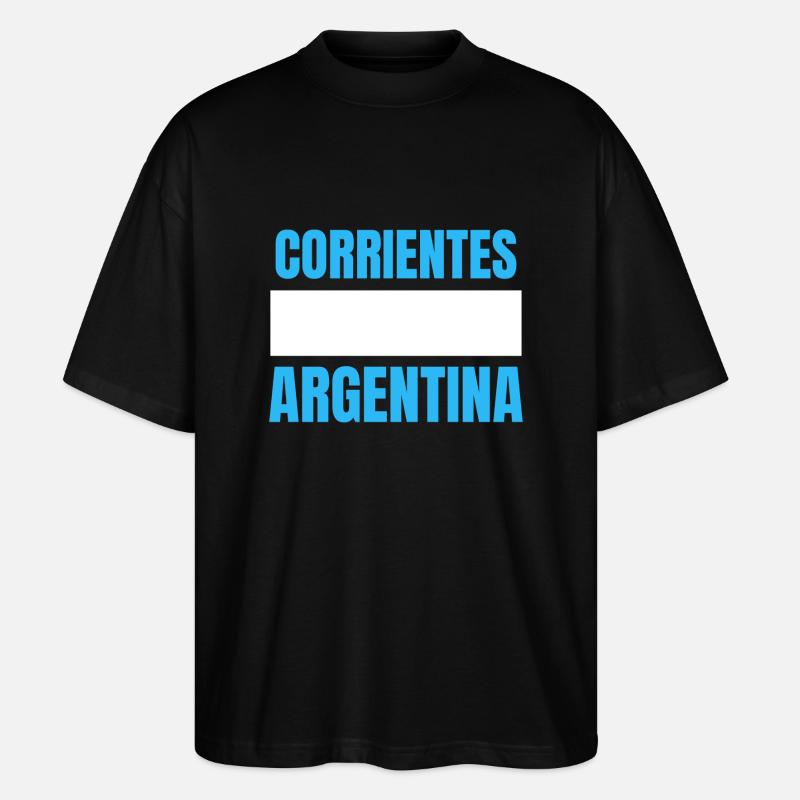Corrientes - Stanley/Stella Oversized Unisex Organic T-shirt Blaster 2.0 - black