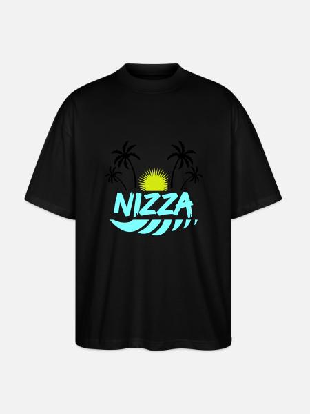 Nice - Stanley/Stella Oversized Unisex Organic T-shirt Blaster 2.0 - black