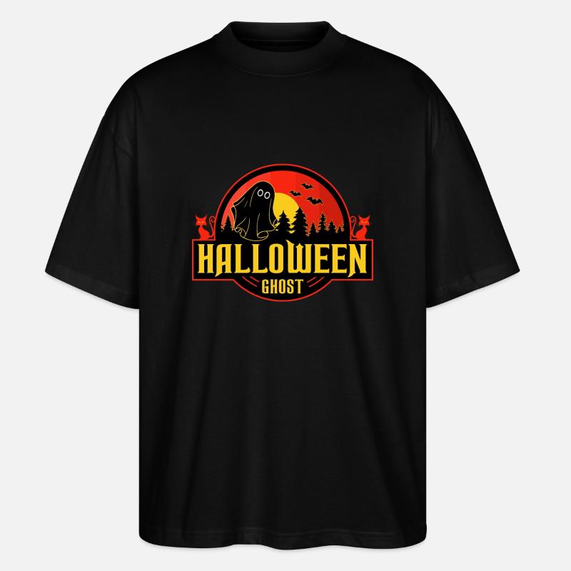Halloween - Stanley/Stella Oversized Unisex Bio T-Shirt Blaster 2.0 - Schwarz